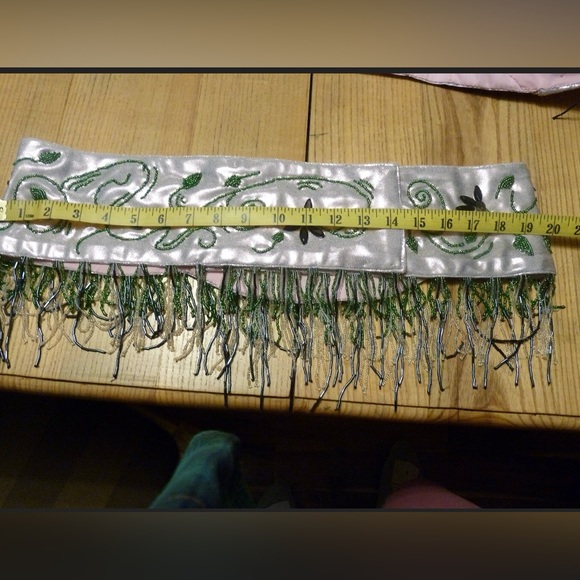 One of a Kind Belly Dance Costume Set Hand Made 36B - Picture 5 of 10